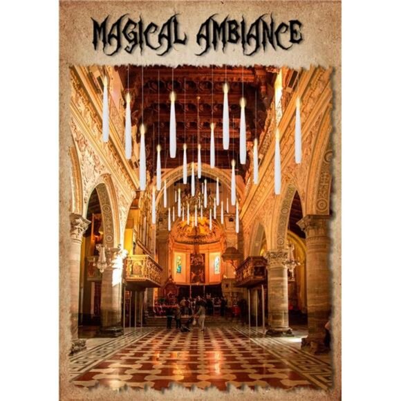 22pcs Flameless Floating Candle with Magic Wand Remote Timer, Battery Operated - Picture 2 of 7